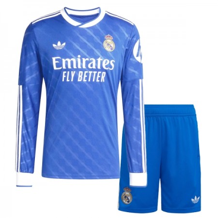 Dječji Nogometni Dres Real Madrid Treći 2025-26 Dugim Rukavima Dječji Nogometni Dres Real Madrid Treći 2025-26 Dugim Rukavima